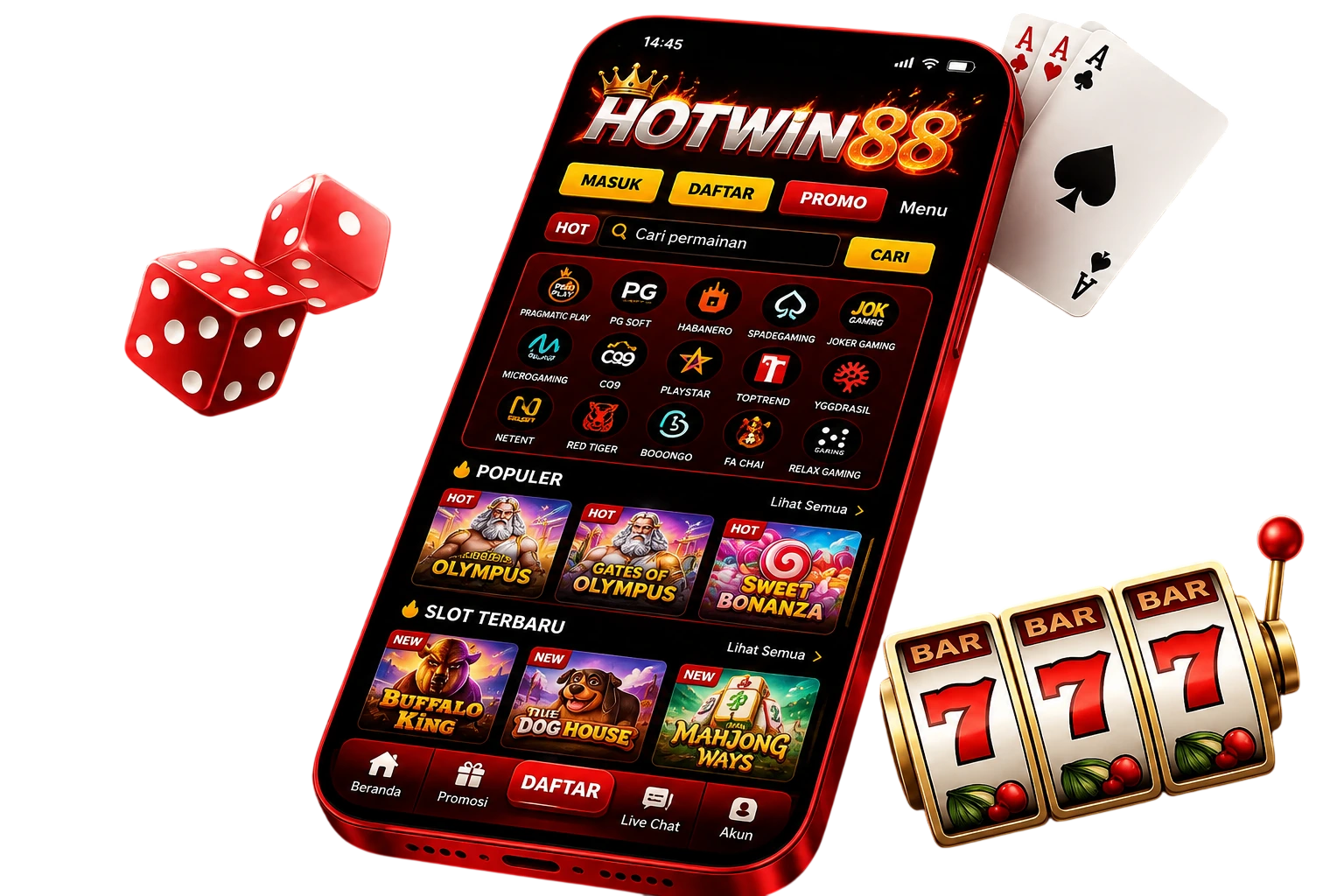 Unduh APK HOTWIN88 - Game Demo PG Soft dan Pragmatic Play